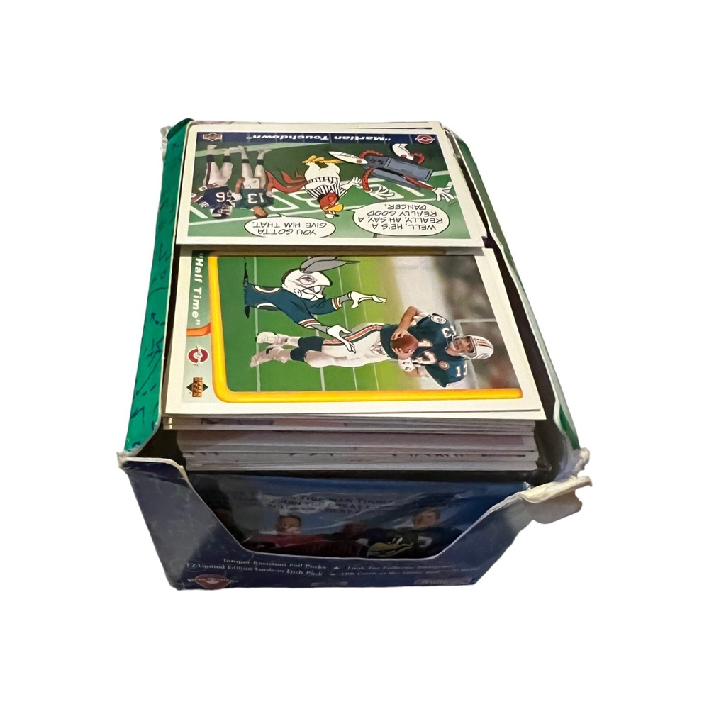 1992 UPPER DECK COMICBALL COMIC BOWL IV NFL FULL BOX COMPLETE SET? - Picture 4 of 7